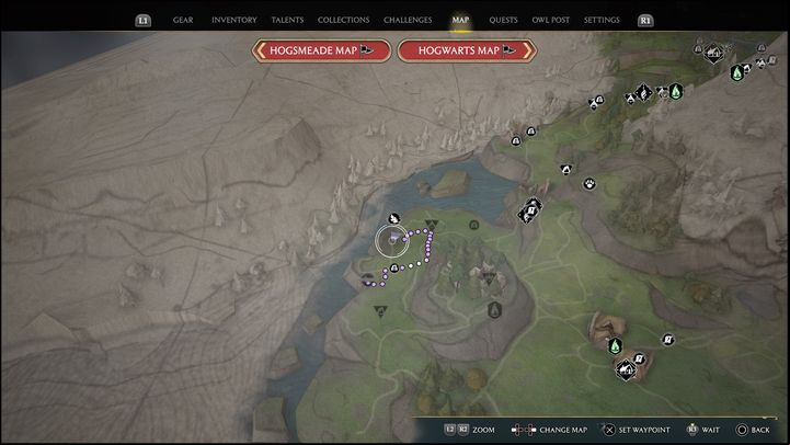 Interactive Map: Merlin Trial - Feldcroft Region #5 - Hogwarts Legacy: Feldcroft Region - all Merlin Trials - Merlins Trials - Hogwarts Legacy Guide