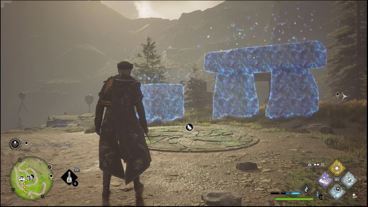 Make sure to correctly scale your jumps - Hogwarts Legacy: Feldcroft Region - all Merlin Trials - Merlins Trials - Hogwarts Legacy Guide