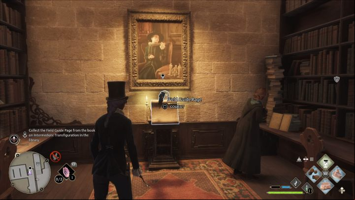 Name: Book on Intermediate Transfiguration - Hogwarts Legacy: The Bell Tower Wing - Field guide pages - Hogwarts Legacy Guide
