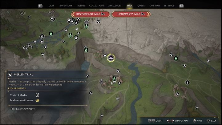 Link to the map: Merlin Trial - Poidsear Coast #2 - Hogwarts Legacy: Poidsear Coast - all Merlin Trials - Merlins Trials - Hogwarts Legacy Guide