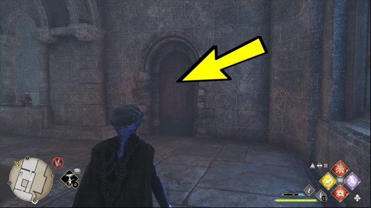 Part of the castle: The Bell Tower Wing - Hogwarts Legacy: Collection Chests - Hogwarts (part 1) - Hogwarts - Hogwarts Legacy Guide