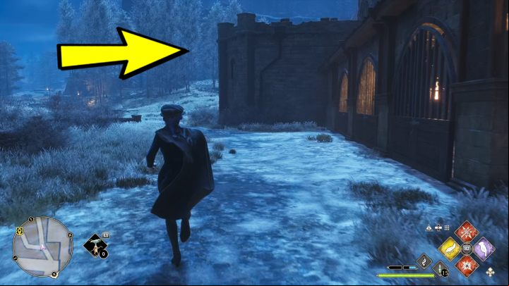 Part of the castle: The Bell Tower Wing - Hogwarts Legacy: Collection Chests - Hogwarts (part 1) - Hogwarts - Hogwarts Legacy Guide
