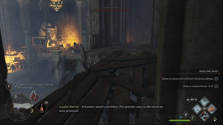 After entering the castle, keep going forward - Hogwarts Legacy: The Tale of Rowland Oakes - Hogwarts - Hogwarts Legacy Guide