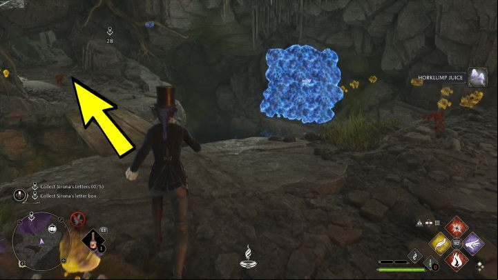 After fighting the Troll, go through the gate into the next corridor and turn left - Hogwarts Legacy: A Friend in Deed - walkthrough - Hogsmeade - Hogwarts Legacy Guide