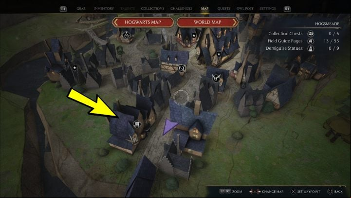 6 - Hogwarts Legacy: Field Guide Pages - Hogsmeade - Hogsmeade - Hogwarts Legacy Guide
