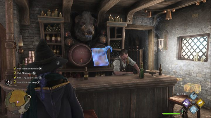 Another collectible for the Revelio pages collection can be found in the Hog's Head inn - Hogwarts Legacy: Field Guide Pages - Hogsmeade - Hogsmeade - Hogwarts Legacy Guide