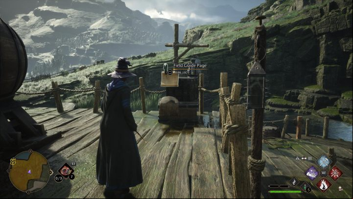 This page will be revealed after using the Revelio spell at the back of the Hog's Head Pub, in the southwestern part of Hogsmeade - Hogwarts Legacy: Field Guide Pages - Hogsmeade - Hogsmeade - Hogwarts Legacy Guide