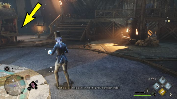 You can go down to the lower level by the magic broom - Hogwarts Legacy: The Lost Child - Relationship quests - Natty - Hogwarts Legacy Guide