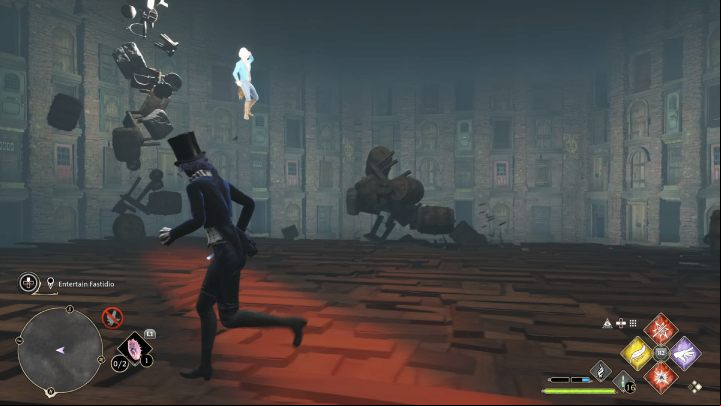 Go through the door and climb the stairs - Hogwarts Legacy: Minding Your Own Business - Hogsmeade - Hogwarts Legacy Guide