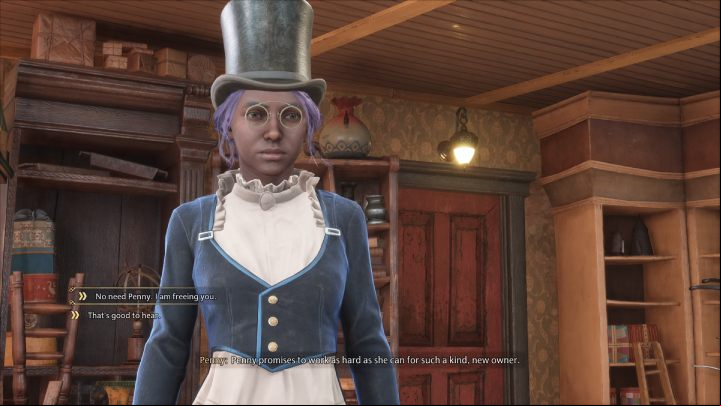 Defeating Cassandra leaves the shop finally in your care - Hogwarts Legacy: Minding Your Own Business - Hogsmeade - Hogwarts Legacy Guide