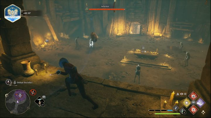 Enter the catacomb area and defeat all enemies - Hogwarts Legacy: In the Shadow of the Relic - Relationship quests - Sebastian - Hogwarts Legacy Guide