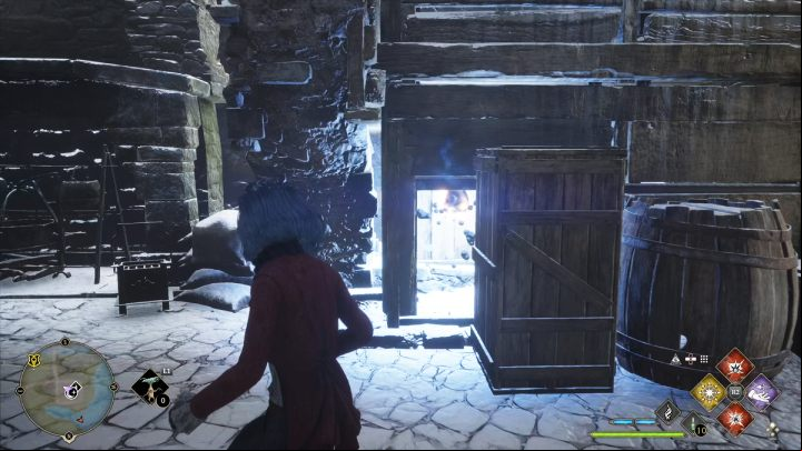 Remove the vines and go inside - Hogwarts Legacy: Ancient Magic Hotspots Part 1 - Highlands - Hogwarts Legacy Guide