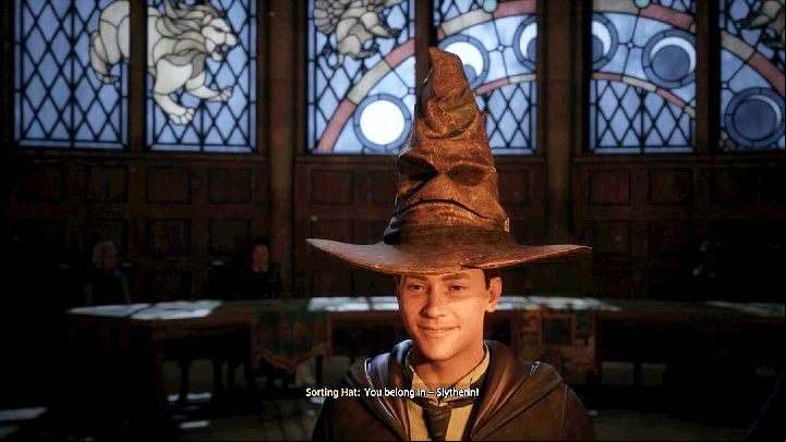 After starting the game and making your way to Hogwarts, the Sorting Hat will choose one of the four houses for you: Gryffindor, Slytherin, Ravenclaw or Hufflepuff - Hogwarts Legacy: Houses - Basics - Hogwarts Legacy Guide