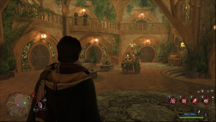 Hufflepuff was founded by Helga Hufflepuff, the only founder not to single out students she'd accept - Hogwarts Legacy: Houses - Basics - Hogwarts Legacy Guide