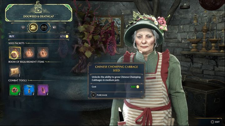 How to unlock: Grow every type of plant - Hogwarts Legacy: Trophies / Achievements - list, trophy guide - Appendix - Hogwarts Legacy Guide