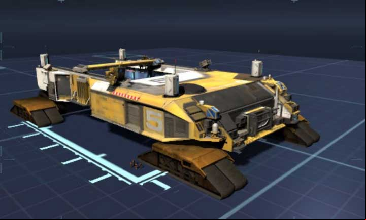 Cruiser - List of units for the Coalition and Gaalsien factions - Units and factions - Homeworld: Deserts of Kharak Game Guide