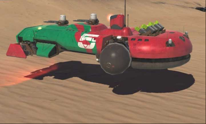 Assault Cruiser - List of units for the Coalition and Gaalsien factions - Units and factions - Homeworld: Deserts of Kharak Game Guide