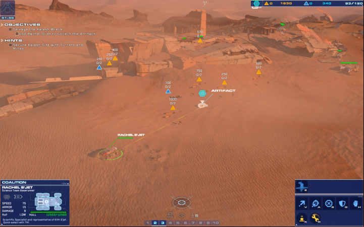 Artifact ready for pickup - What are artifacts? - Artifacts - Homeworld: Deserts of Kharak Game Guide