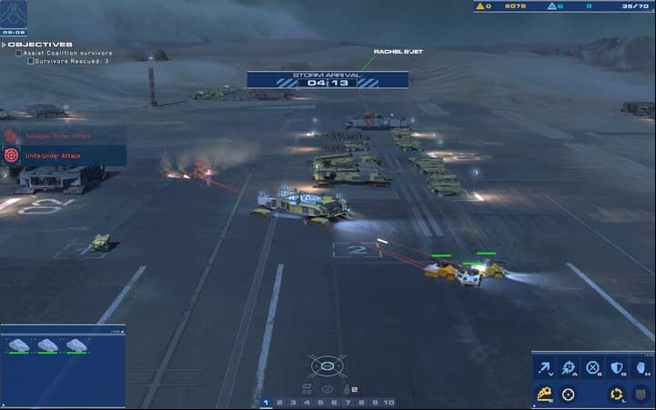 Keep the Cruiser in the center of the HQ - if repairs are necessary, you will know where to find it. Also, it will units at the base, if the enemy manages to cut through your defenses. - Mission 2 - The Boneyard - Campaign mode walkthrough - Homeworld: Deserts of Kharak Game Guide