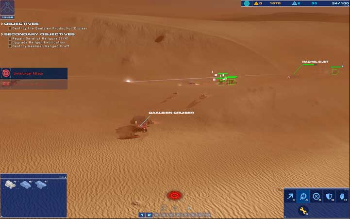 Take a position higher than the enemy to gain the upper hand and wait. - Mission 3 - Cape Wrath - Campaign mode walkthrough - Homeworld: Deserts of Kharak Game Guide