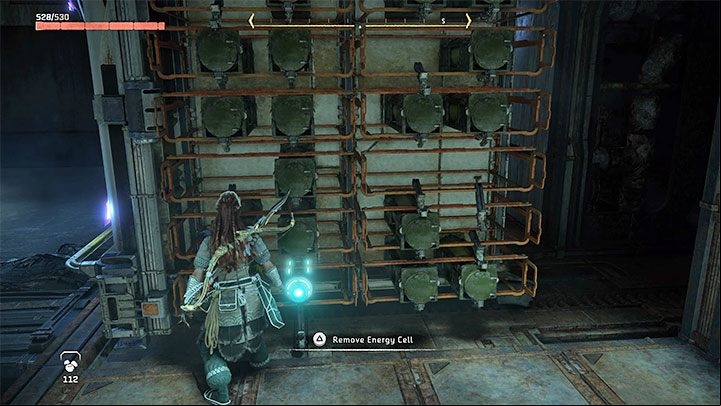 Take a look at the new rack that can be pulled from the wall - Horizon Forbidden West: Seeds of the Past - walkthrough - Main Storyline - Horizon Forbidden West Guide