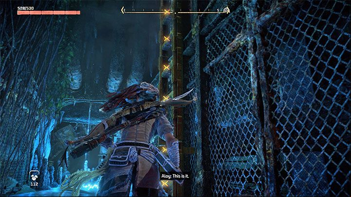 The path to the tunnels is in the same area - Horizon Forbidden West: Seeds of the Past - walkthrough - Main Storyline - Horizon Forbidden West Guide