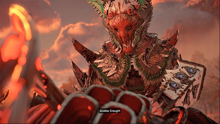 Grudda is a champion of Regalla, the rebel leader - Horizon Forbidden West: Grudda - boss, how to beat? - Bosses - Horizon Forbidden West Guide