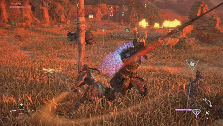 Be prepared for the boss to start heavily swinging his melee weapon - Horizon Forbidden West: Grudda - boss, how to beat? - Bosses - Horizon Forbidden West Guide