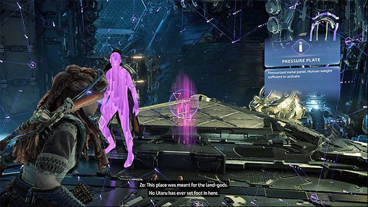 Shortly after entering the Cauldron, you will need to face some machines in battle - Horizon Forbidden West: The Dying Lands - walkthrough - Main Storyline - Horizon Forbidden West Guide