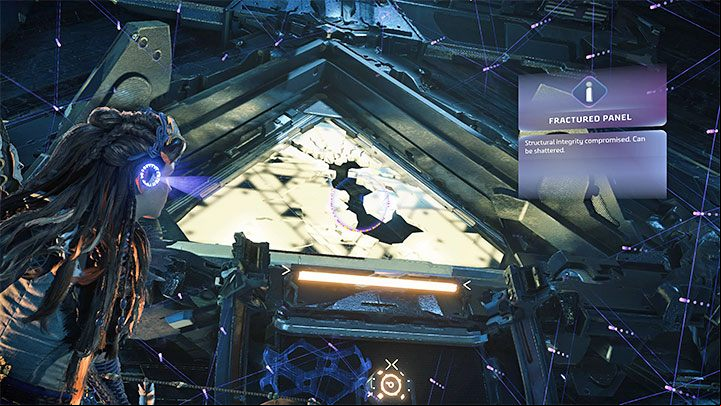 When it comes to the new pressure plate, you will be required to complete a puzzle that involves placing a heavy object on it - Horizon Forbidden West: The Dying Lands - walkthrough - Main Storyline - Horizon Forbidden West Guide