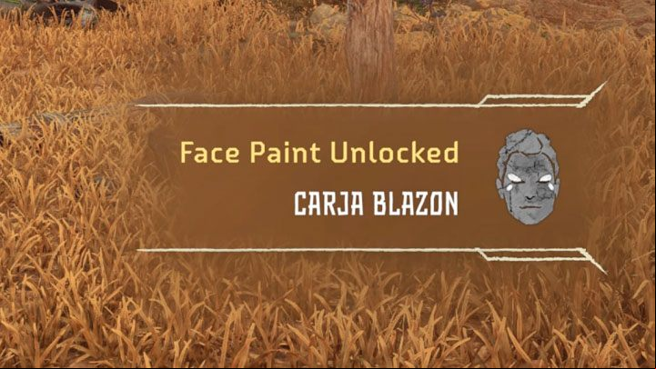 Face paints are items that allow you to paint Aloy's face - Horizon Forbidden West: How to change Aloys appearance? - Character and statistics - Horizon Forbidden West Guide