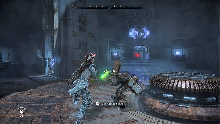 Enter the large hole and you will eventually reach an underground complex - Horizon Forbidden West: Cradle of Echoes - walkthrough - Main Storyline - Horizon Forbidden West Guide