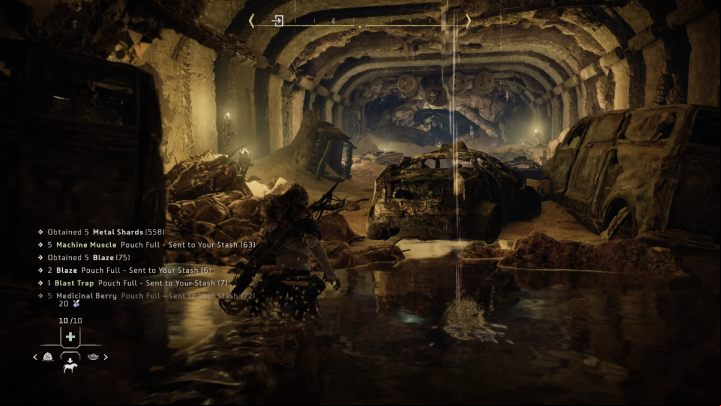 Go deeper into the cave and investigate the sounds coming from the tunnel - Horizon Forbidden West: Shadow from the Past - walkthrough - Side quests - Horizon Forbidden West Guide