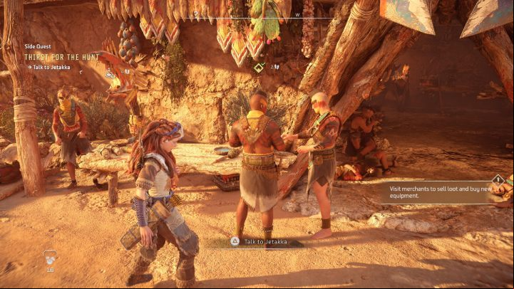 Finally, return to Arrowhead and speak with Jetakka - Horizon Forbidden West: Thirst for the Hunt - walkthrough - Side quests - Horizon Forbidden West Guide