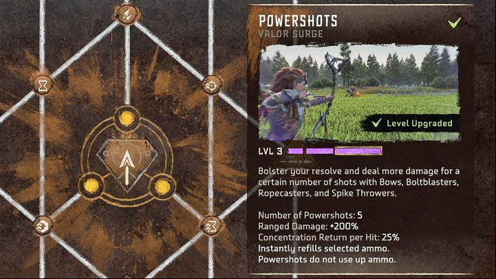 The skills in the trees fall into several main groups - Horizon Forbidden West: Skill trees - list - Best Skills - Horizon Forbidden West Guide
