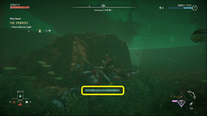 In Horizon Forbidden West, you will also have to swim and dive to reach certain areas - Horizon Forbidden West: Exploration Guide - Basics - Horizon Forbidden West Guide
