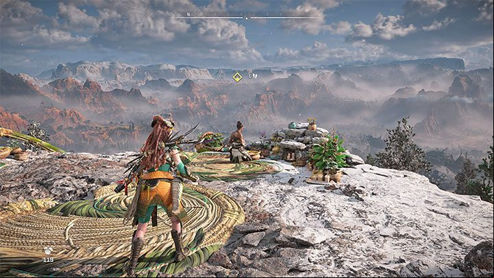 You will start this quest at Tilda's Mansion, where you've met the Zenith in the previous main quest - Horizon Forbidden West: The Wings of the Ten - walkthrough - Main Storyline - Horizon Forbidden West Guide