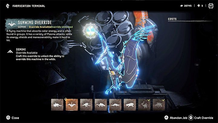 Return to the Base and reach the room with the Fabrication Terminal - Horizon Forbidden West: The Wings of the Ten - walkthrough - Main Storyline - Horizon Forbidden West Guide