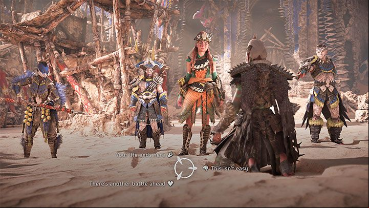 Right after the boss fight, you'll face quite an unusual choice regarding Regalla - Horizon Forbidden West: The Wings of the Ten - walkthrough - Main Storyline - Horizon Forbidden West Guide