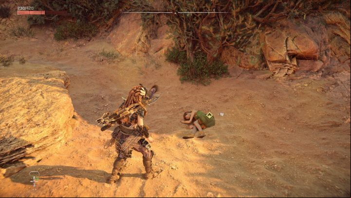 Examine the corpses of two women lying on the ground - Horizon Forbidden West: The Promontory - walkthrough - Side quests - Horizon Forbidden West Guide