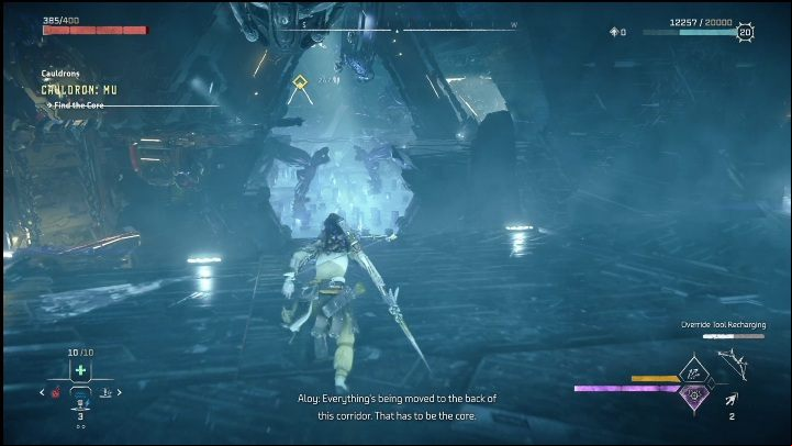 You will get to the next part of the cauldron - Horizon Forbidden West: Cauldron Mu (Cinnabar Sands) - location, walkthrough - Cinnabar Sands - Horizon Forbidden West Guide