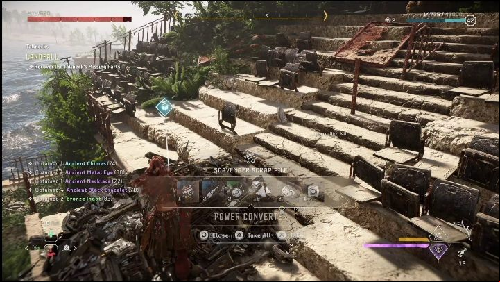 Next, turn to the right - Horizon Forbidden West: Tallneck (Landfall) - location - Landfall - Horizon Forbidden West Guide