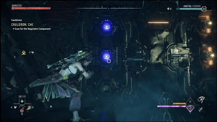 You will see containers that are already familiar to you - Horizon Forbidden West: Cauldron CHI (The Stand of the Sentinels) - location, walkthrough - The Stand of the Sentinels - Horizon Forbidden West Guide