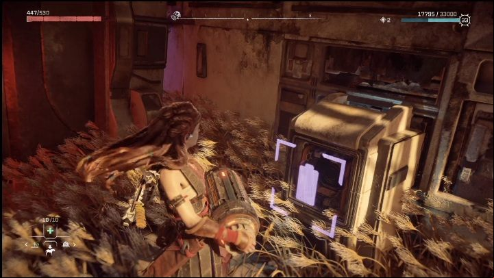First you must find an energy cell among the grain - Horizon Forbidden West: Black Boxes - locations - Secrets & Collectibles - Horizon Forbidden West Guide