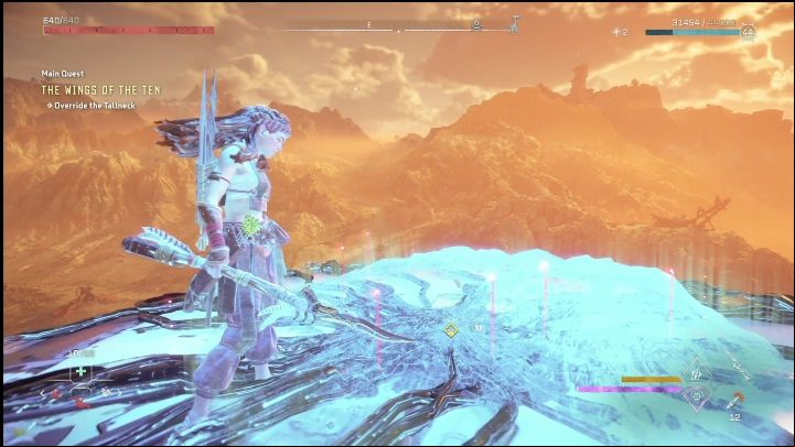 This is the easiest Tallneck in the entire game - Horizon Forbidden West: Tallneck (Shining Wastes) - location - Shining Wastes - Horizon Forbidden West Guide