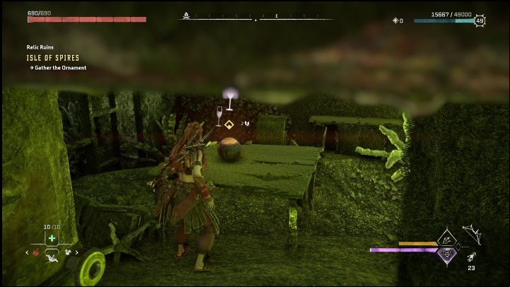 Behind the door you'll find the ornament - pick it up to complete this activity - Horizon Forbidden West: Golden Toucans - how to get? - Ornaments - Horizon Forbidden West Guide