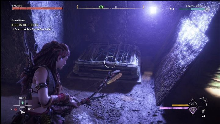 There you will see a ventilation shaft that you can use to get outside - Horizon Forbidden West: Gizmo - how to get it? - Ornaments - Horizon Forbidden West Guide