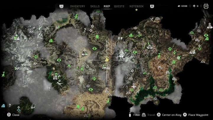 1 - Horizon Forbidden West: Gauntlet Run - location, walkthroug - Secrets & Collectibles - Horizon Forbidden West Guide