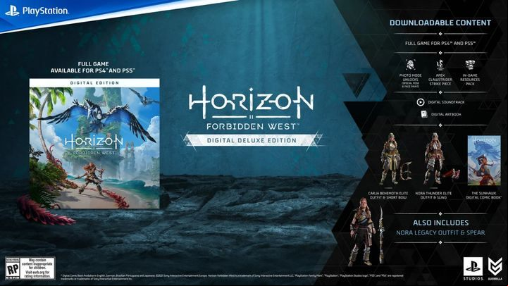 This edition is only available digitally - Horizon Forbidden West: Game editions - Appendix - Horizon Forbidden West Guide