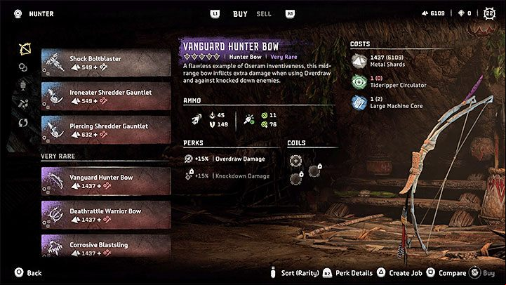 Metal Shards are the main currency, but some major purchases require you to pay with other resources as well - Horizon Forbidden West: How to earn and spend Money (Metal Shards)? - World and game information - Horizon Forbidden West Guide